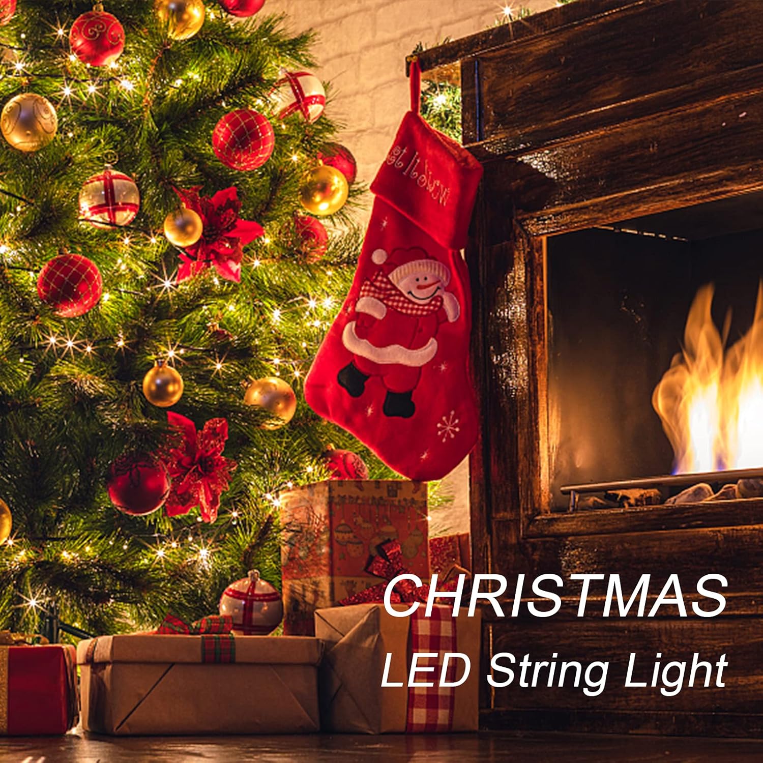 Jsdoin Fairy Lights, 50 LED Battery Operated String Lights Copper Wire Light for Indoor Outdoor Lighting, Bedroom, Wedding Decor, Party, Christmas, Tree Decoration(5M/16ft,WarmWhite) - Image 6