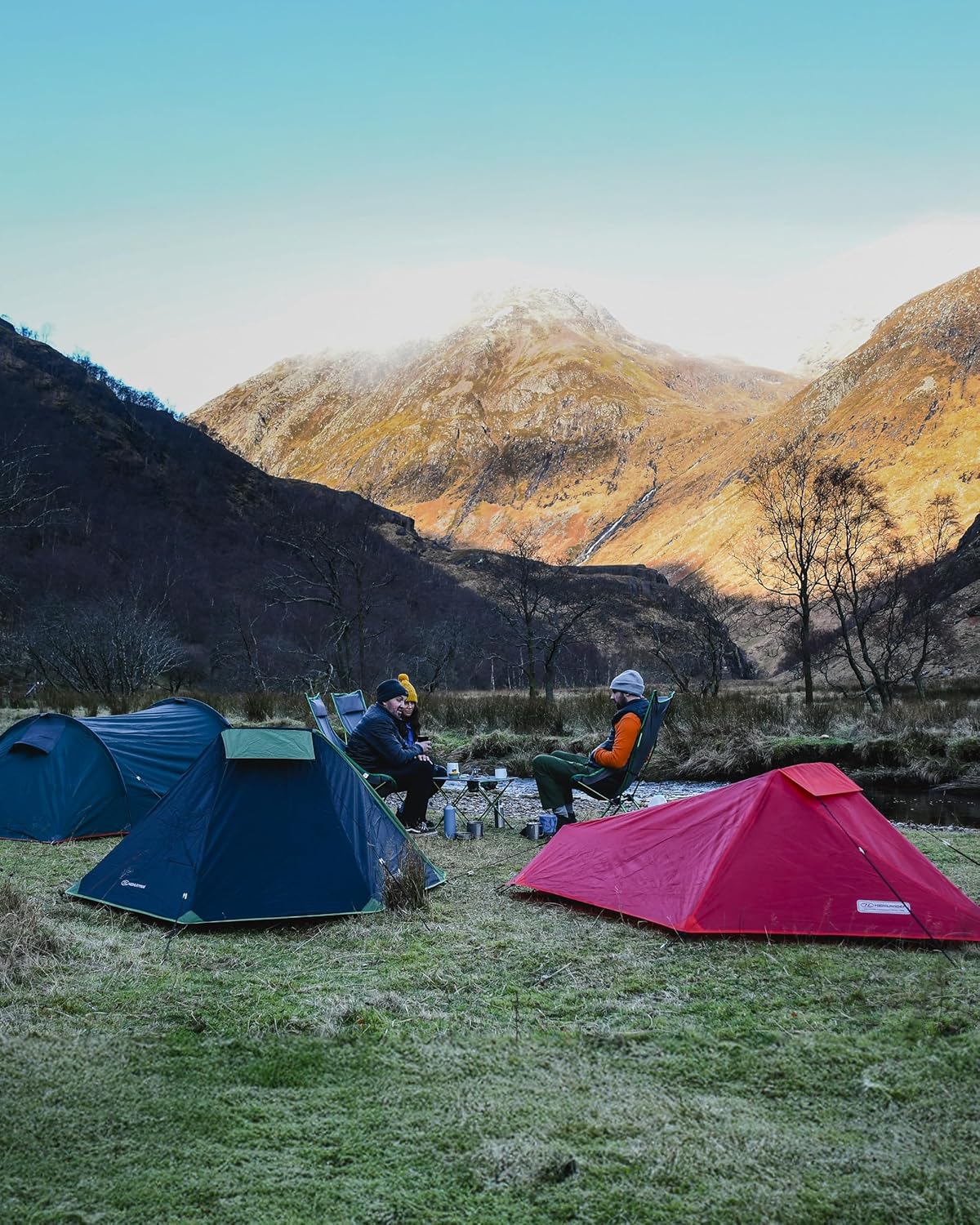 Highlander Blackthorn 1 Person Tent – Lightweight & Waterproof. 4 Season Tent for 1 Person. Quick And Easy Pitch Ultra Low-Profile for Hiking, Fishing, Cyclists & Backpacking - Image 6