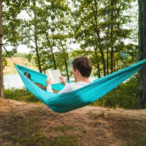 Camping Hammock Lightweight Portabl...