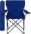 ZOPPER Camping Chair – Blue Portable Folding Chair with Cup Holder Compact & Lightweight Garden and Other Occasional Outdoor Use Ideal for Caravan trips, BBQs, Beach, Picnic, and Travelling