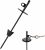 Dog Tie-Out Stake,Heavy Duty Dog Stake for Medium to Large Dogs up to 200 lbs, 360° Swivel Ground Anchor Perfect for Beach, Camping & Yard (Black)