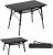 Portal Camping Tables That Fold up 90×53cm Picnic Table Folding Portable with Height Adjustable Legs Collapsible 3ft Aluminium Rollup Outdoor Lightweight Foldable for Beach Fishing Garden BBQ
