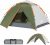 Camping Tent, 3 Man Instant Pop Up Tent Waterproof, Large Double Layer Automatic Dome Tent, Outdoor Backpacking Tents for Camping