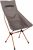 Vango Micro Steel Tall Camping Chair, Lighweight, Strong Foldable to Compact Size, High Back Design Garden Chair Perfect for Festivals, Fishing, Campers, Walkers (Excalibur)