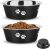 PETTOM 2 Pack Dog Bowls (860ML), Stainless Steel Dog Bowls with Nonslip Silicone Bottom, Pet Feeding Bowls for Cat, Pups-Food and Water Bowls for Small Medium Dogs