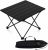 Folding Camping Table, Outdoor Lightweight Portable Camping Table with Carrying Bag, Small Compact Picnic Aluminum Roll Up Tables for Camping, Picnic, Beach, Fishing, BBQ, Cooking, Outdoor