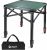 VILLEY Camping Table Folding, Small Lightweight Roll Up Aluminum Camp Table with Carry Bag, Adjustable Height Portable Outdoor Table for Picnic, Beach, Hiking, Fishing