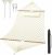 13FT Hammocks, Traditional Hand Woven Cotton Rope Hammock with Free Extension Chains for Outdoor Indoor Patio Yard 450 LSB Capacity for Two Person (Natural)
