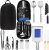 Camping Cooking Set, Camping Utensils Set, 14 Pcs Camping Cooking Equipment, Portable Outdoor Camping Kitchen Accessories, Black