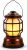 Vintage LED Camping Lantern, 2 Modes (White Light & Flame Effect), Dimmable, USB Output Portable Rechargeable Lamp for Outdoor, Emergency, Home & Decorative Use – 15cm x 10cm