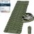Naturehike Camping Sleeping Pad with Pillow, Ultralight Inflatable Sleeping Mat with Built-in Foot Pump for Easy Inflation, Suitable for Bike Touring and Hiking Tents