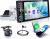 2G 64G Android Single Din Car Radio with Wireless Carplay Android Auto, 6.9 Inch Touchscreen Car Radio Bluetooth FM RDS GPS WiFi 32EQ Backup Camera
