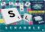 Mattel Games Scrabble Board Game, Family Word Game with Two Ways to Play, includes 50 Goal Cards that Teach Scrabble Basics for 2-4 Players, UK Version, HWD43