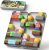 Magnetic Blocks, Travel Toy Magnet Building Blocks for Toddlers, Portable Tin Box as Building Base Magnetic Blocks, STEM Educational Magnet Toys Gift for Ages 3+ Year Kids (35pcs Brave Adventurer)
