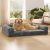 Bedsure Orthopedic Dog Beds Large – 122x89x20cm Waterproof Memory Foam Dog Sofa with Sides, Non-Slip Bottom and Egg-Crate Foam Large Pet Couch Sofa with Washable Removable Corduroy Cover, grey