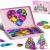 Travel Magnetic Tiles Glitter Construction Set 42pcs Travel Toys for Kids MINI Magnet Tiles with Iron Box Base, Magnetic Building Blocks Stem Toy Gift for 3+ Years Girl