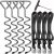 4Set Heavy Duty Trampoline Anchor Ground Pegs Tie Down Kit – Tied Pet Dog Fixed, Fit Trampolines Garden Camp Swings Shed